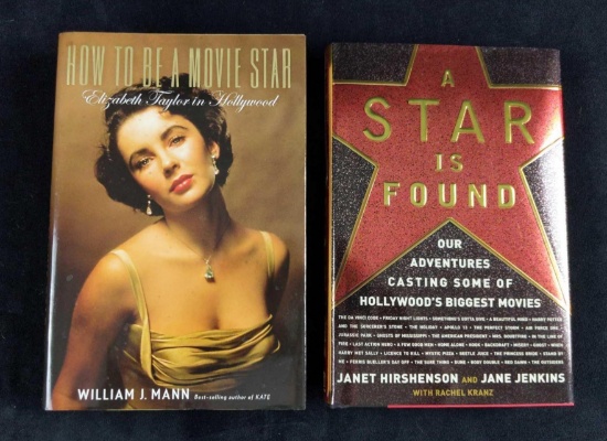 Hardcover Hollywood Books Lot Of Two