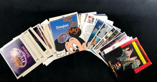 Media Press Pictures of 1997 Disneyland and 1999 Light Magic