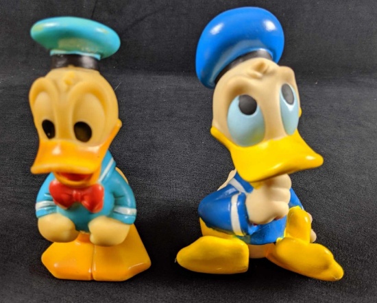 Vintage Disney Donald Duck Squeaky Toys