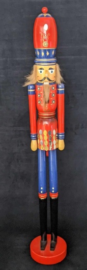Tall Wooden Hand Painted Nutcracker