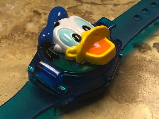 Very Rare 1990?s Disney Donald Duck Ring Watch