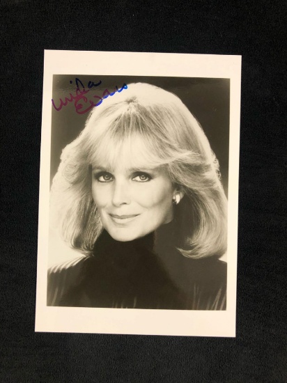 Autographed Photo Signed by Linda Evans, Actress