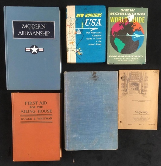 Lot of Six Vintage books