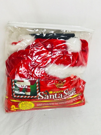Rubie's Regal Plush 8 Piece Santa Suit