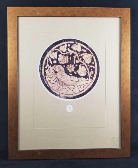 Framed Jacob Under The Fig Tree Print from The Vatican Library Collection