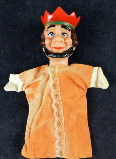 Vintage Mr Rogers King Friday Hand Puppet