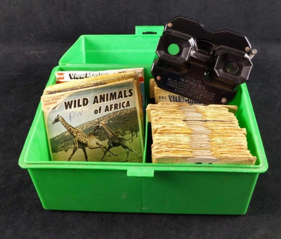 Vintage Sawyers View Master And Over 80 Reels