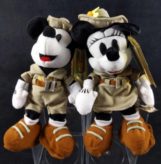 Disney Convention Disneyana Mickey Minnie Bean Bag