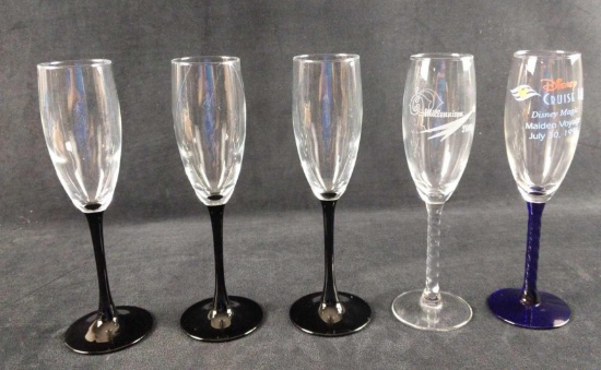 Champagne Flute Disney Cruise Year 2000