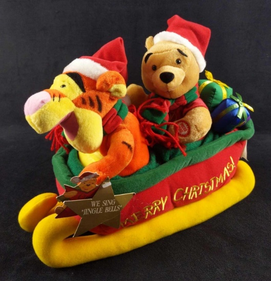 Disney Winnie The Pooh Tigger Musical Sleigh
