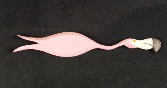 Vintage Handmade Flamingo Wonderland Croquet S