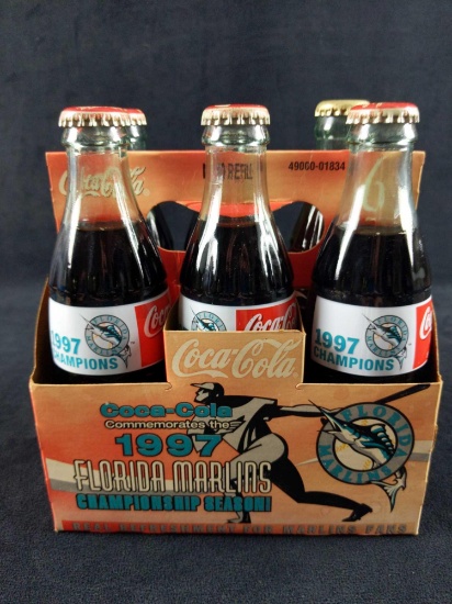 Florida Marlins 1997 Coke Bottles Champ Season