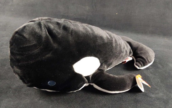 Ty Tide The Killer Whale Beanie Buddies Orca A
