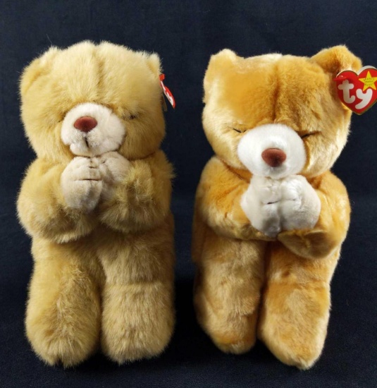 Ty Beanie Buddies Bears Two Versions Of Hope