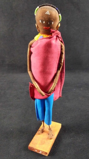 Markanda Kenya Masai Traditional Costume Doll