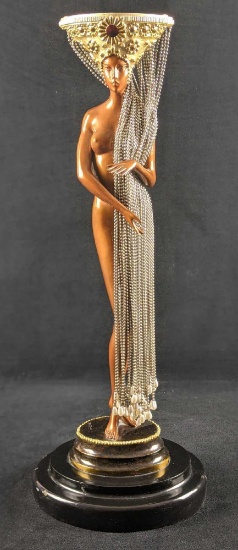 Erte Bronze Sculpture No 1 Limited Ed Art Deco W3
