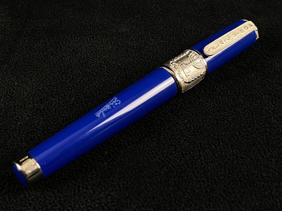 Very Rare 00/15 Italian Stipula Israel 60th Statehood Anniversary Rollerball Blue Pen (W3)