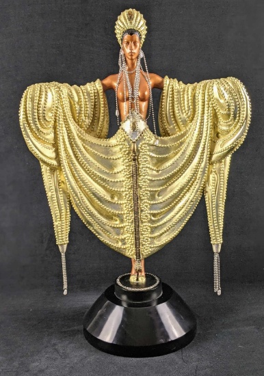 Erte Bronze Sculpture Radiance AP LE Art Deco W3