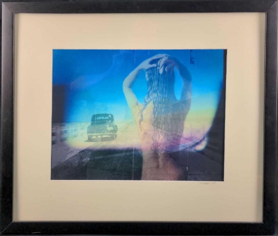 Framed Randall Smith Photo Sight Lines Nude X1