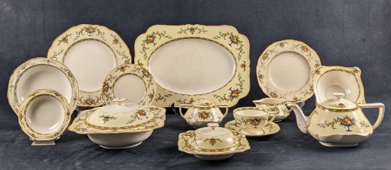 Vintage Retired Crown Ducal Fine Dinnerware Fruit