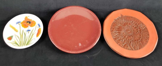 Lot of 3 Miscellaneous Plates
