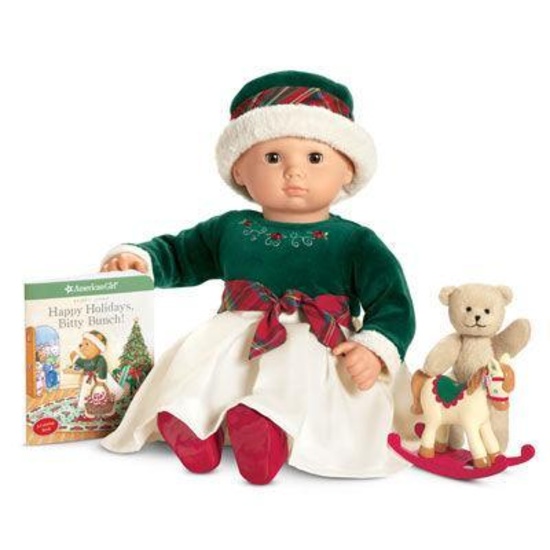 American Girl Evergreen Holiday Bitty Baby Clothes
