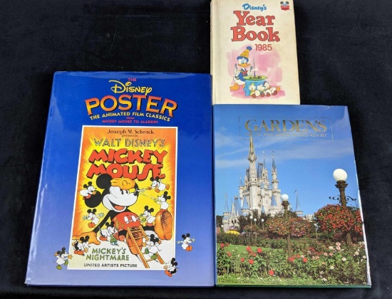 Lot Of Three Disney Hardcover Books