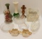 Lot Clear glass & Other Décor