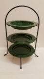 Metal 3-Tier Plate/Cake Stand - Plates by Four's Gift
