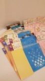 lot of stencils - holiday, designs, words, Etc