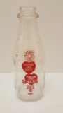 Isaly's Quart Milk Bottle