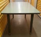 Industrial / Commercial work table metal with laminate top 70