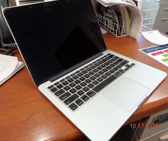 Insurance Claim: MacBook Pro A1502 laptop