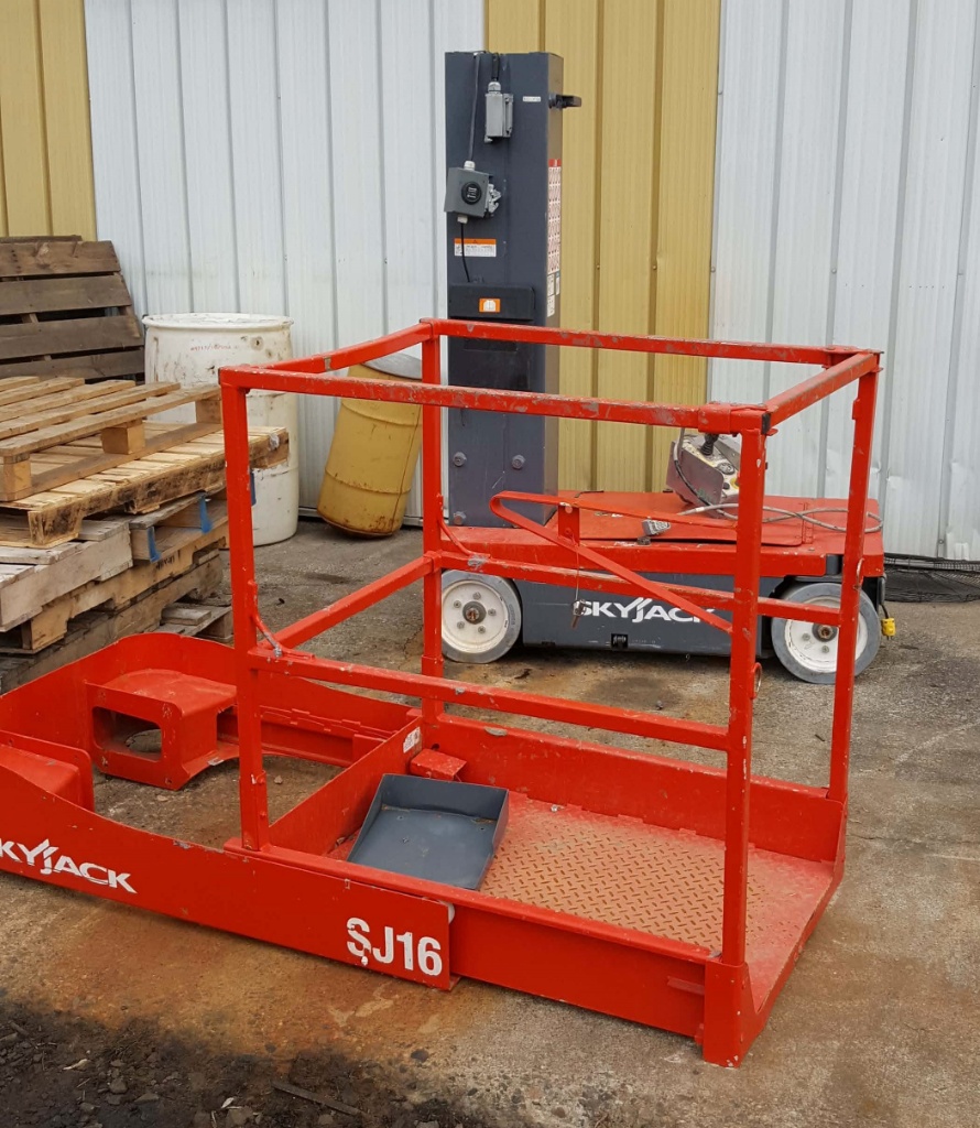 Insurance Claim: 2015 SJ16 Sky Jack Lift