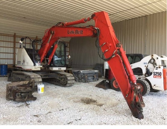 Insurance Claim: 2014 Link Belt Excavator