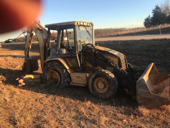 Insurance Claim: 2003 Caterpillar 420D Backhoe