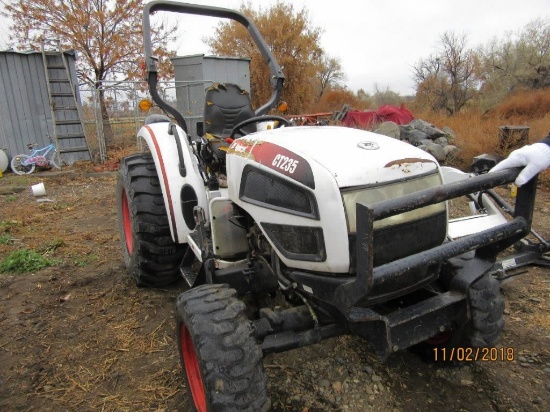 Insurance Claim:  2009 Bobcat CT235 Tractor