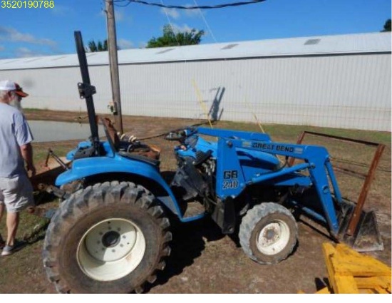 Insurance Claim: New Holland TC29D Tractor