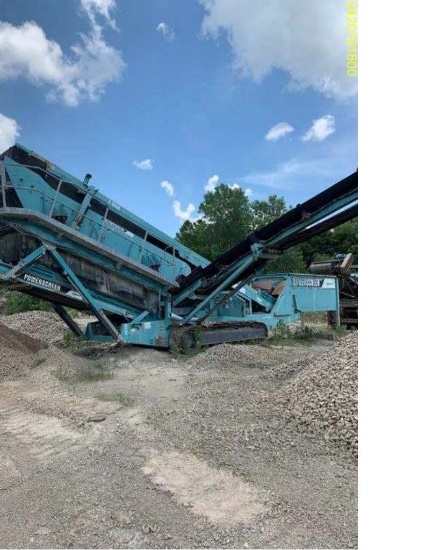 Insurance Claim: 2005 Powerscreen Chieftain 2100