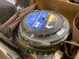 Large Number Of Saw Blades Unused and Used