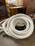 Qty of dust collection hoses and socks