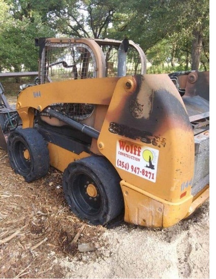 Insurance Claim: 2015 Case SR 250 Skid Steer