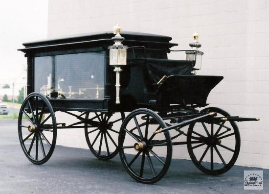 Antique Horse Drawn Hearse