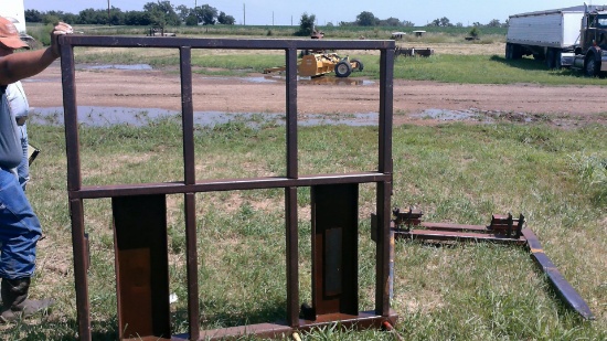 MDS big square bale fork