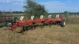 IHC 720 5x18 plow with clod buster harrow