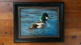 Wood Duck oil painting by Mark Anderson