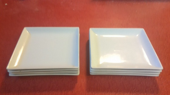 8 8" square plates