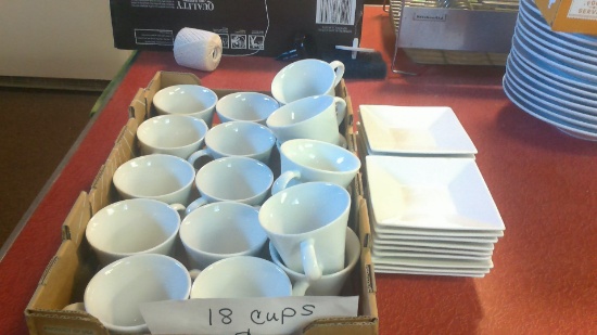 18 sets of Cup and Saucer