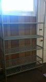 Commercial grade kitchen racking