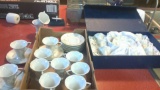Imported tea cups and saucers